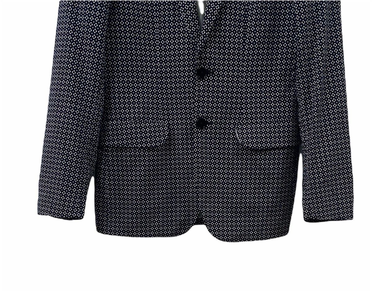 Rare🌑Paul Smith Uk Blazer Style Jacket Geometric Design - 7