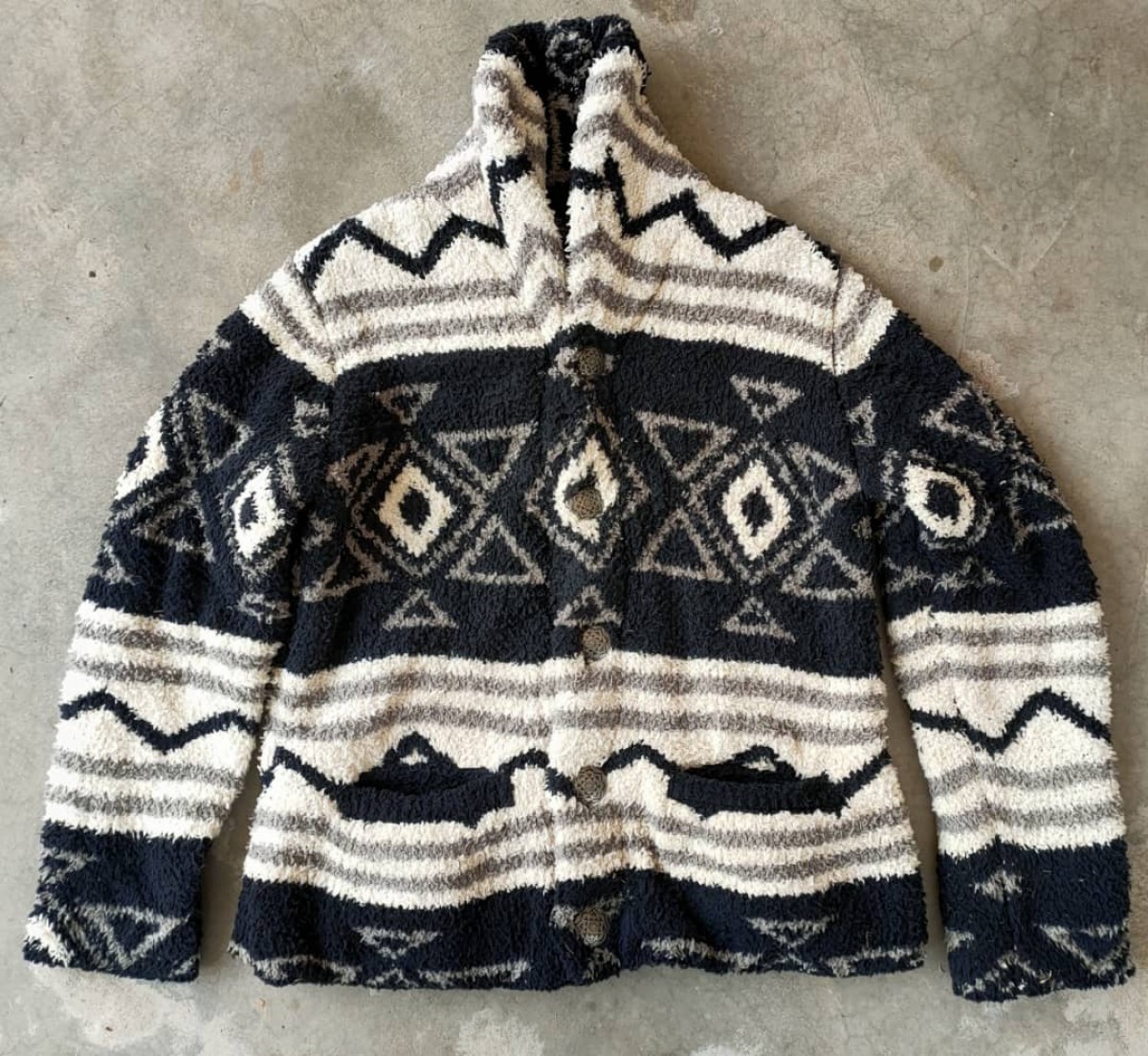 Navajo - Cali Surf Button Up Jacket Sweater - 1