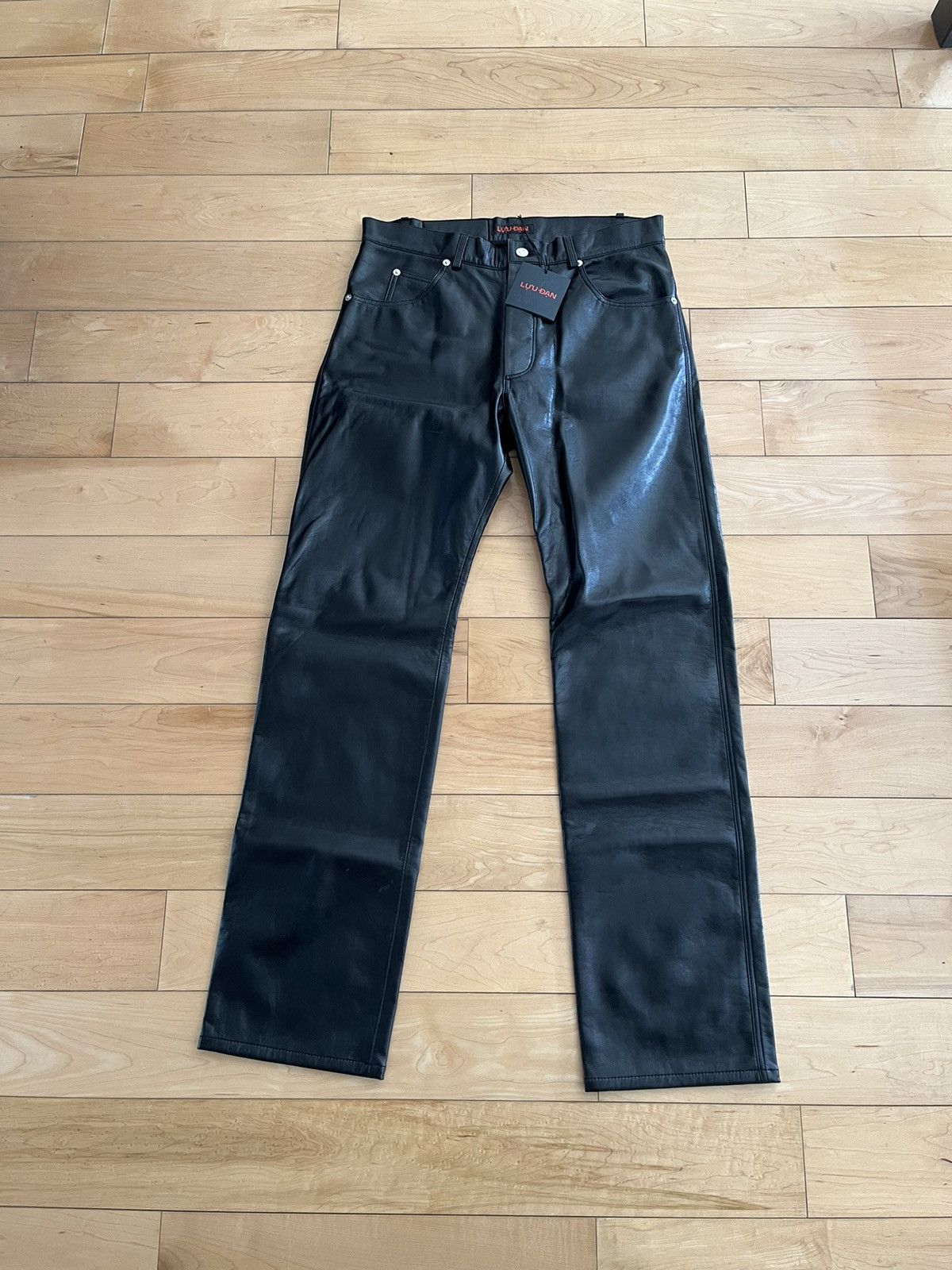 NWT - Luu Dan Vegan Leather Trousers - 1