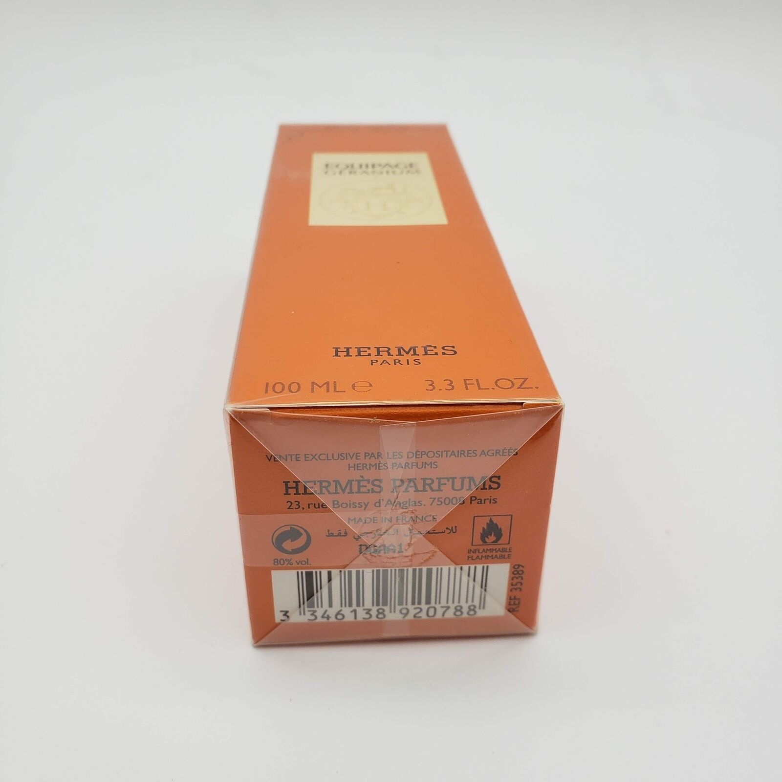 Hermes Equipage Géranium Eau de Toilette Spray - 3.3 oz - 3