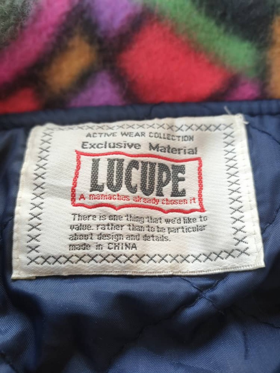 Japanese Brand - Lucupe Printed Button Up Fleece Jacket - 4
