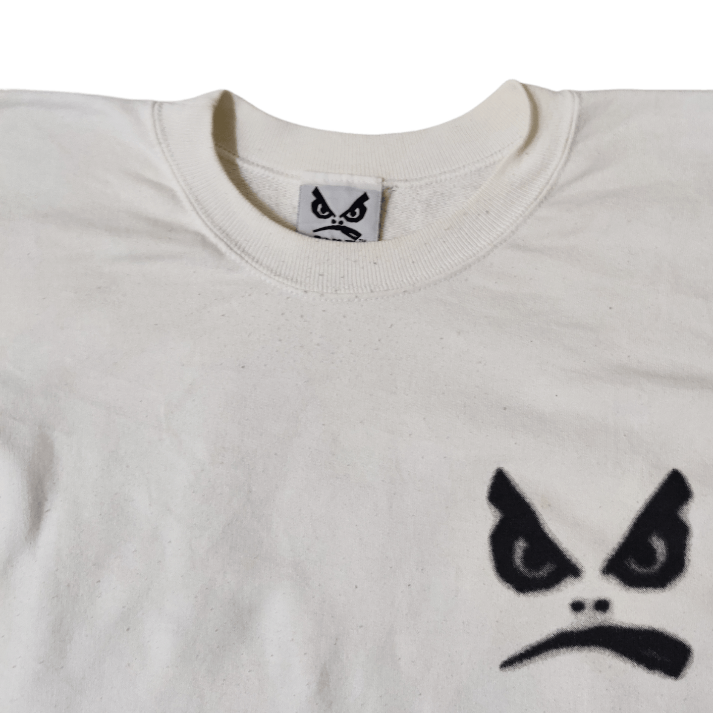 Vintage Bad Boy Crewneck Sweatshirt Big Angry Face - 4