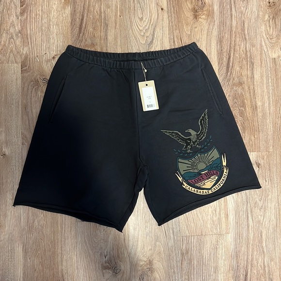 YEEZY Lost Hills Calabasas French Terry Unisex Shorts in Akon - 5