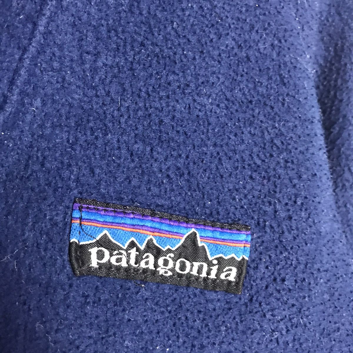 Vintage patagonia fleece zip jacket - 4