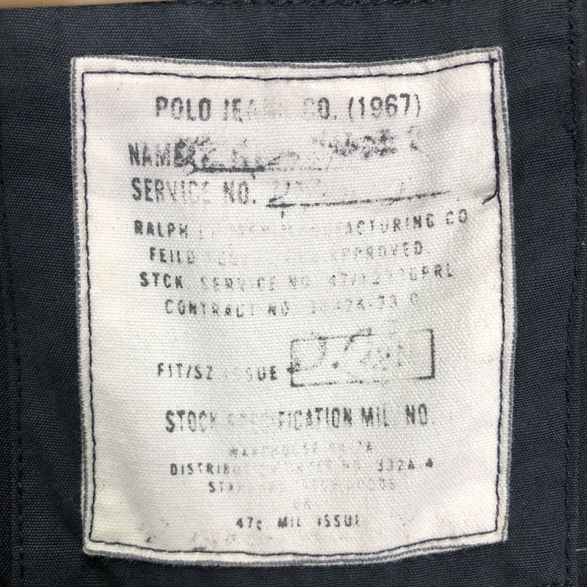 👉VTG MILITARY RALPH LAUREN JACKET - 10