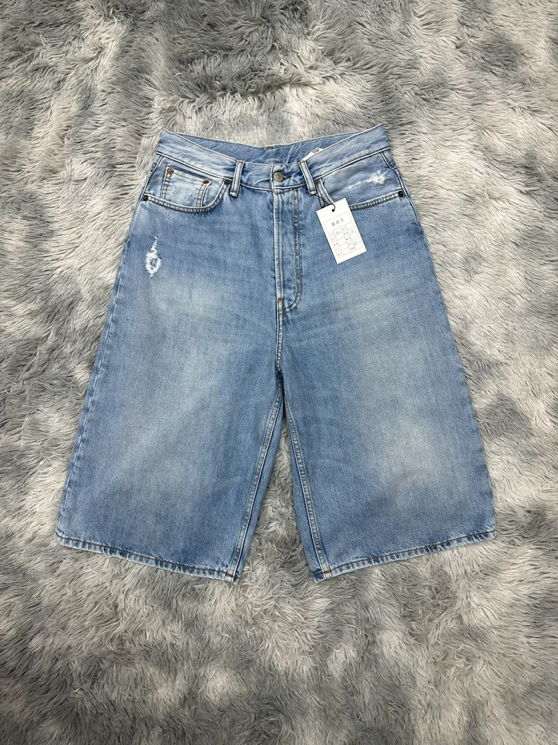 Acne Studios - Denim shorts - Loose fit - Light blue - 1