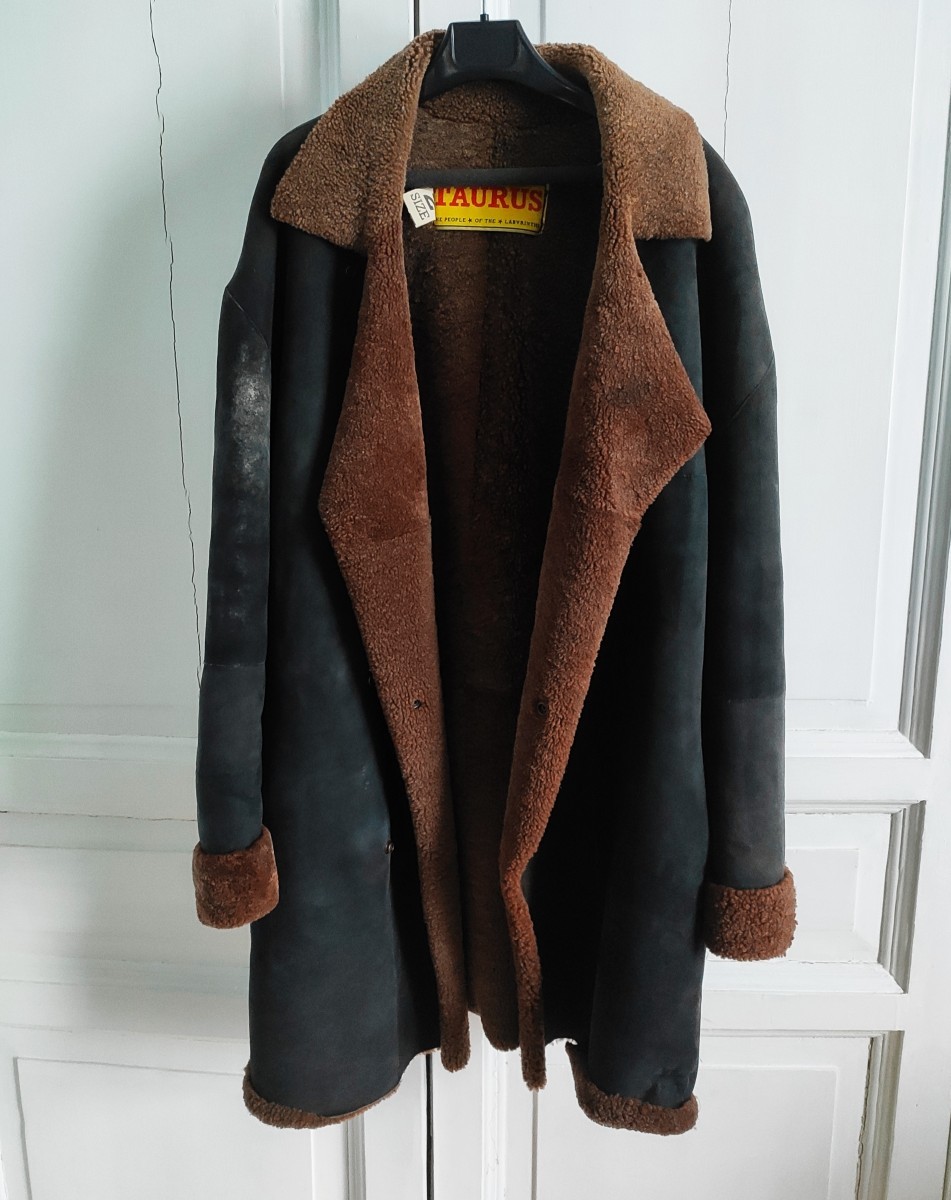 People Of The Labyrinths - GRAIL! Wide shearling coat.like Ziggy Chen or Paul Harnden - 1
