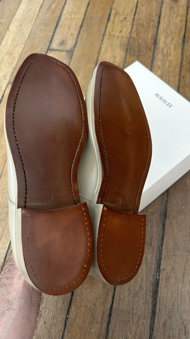 aa . 9 . BNWB . LEATHER SHOES . 26.5 CM . A20SS01FC - 1