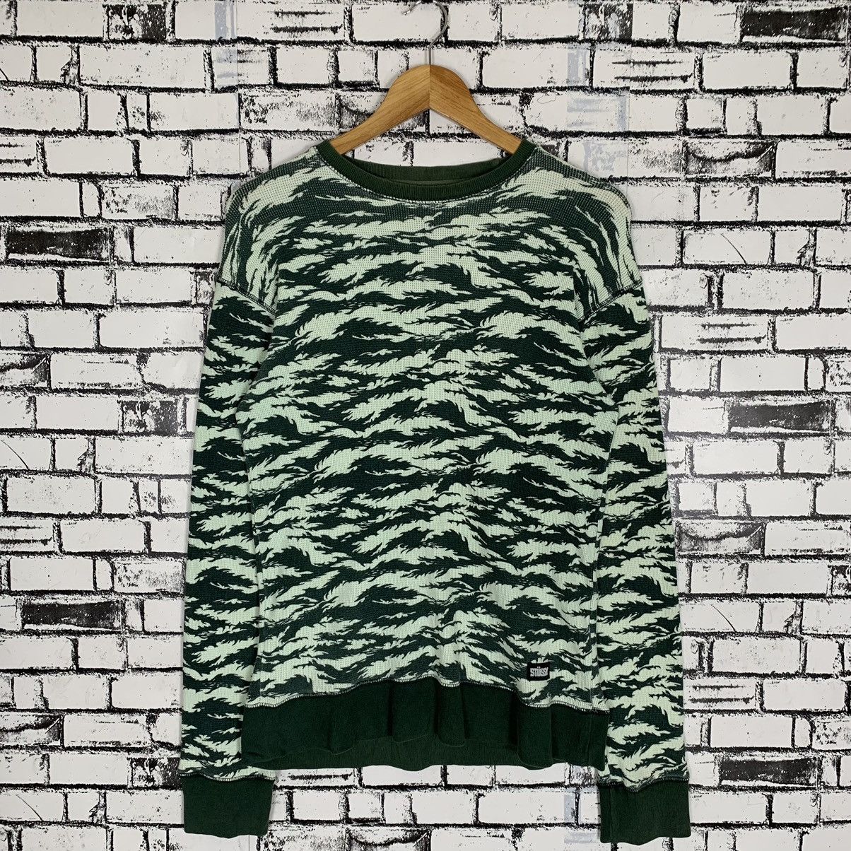 Authentic Stussy Camouflage Longsleeve - 1