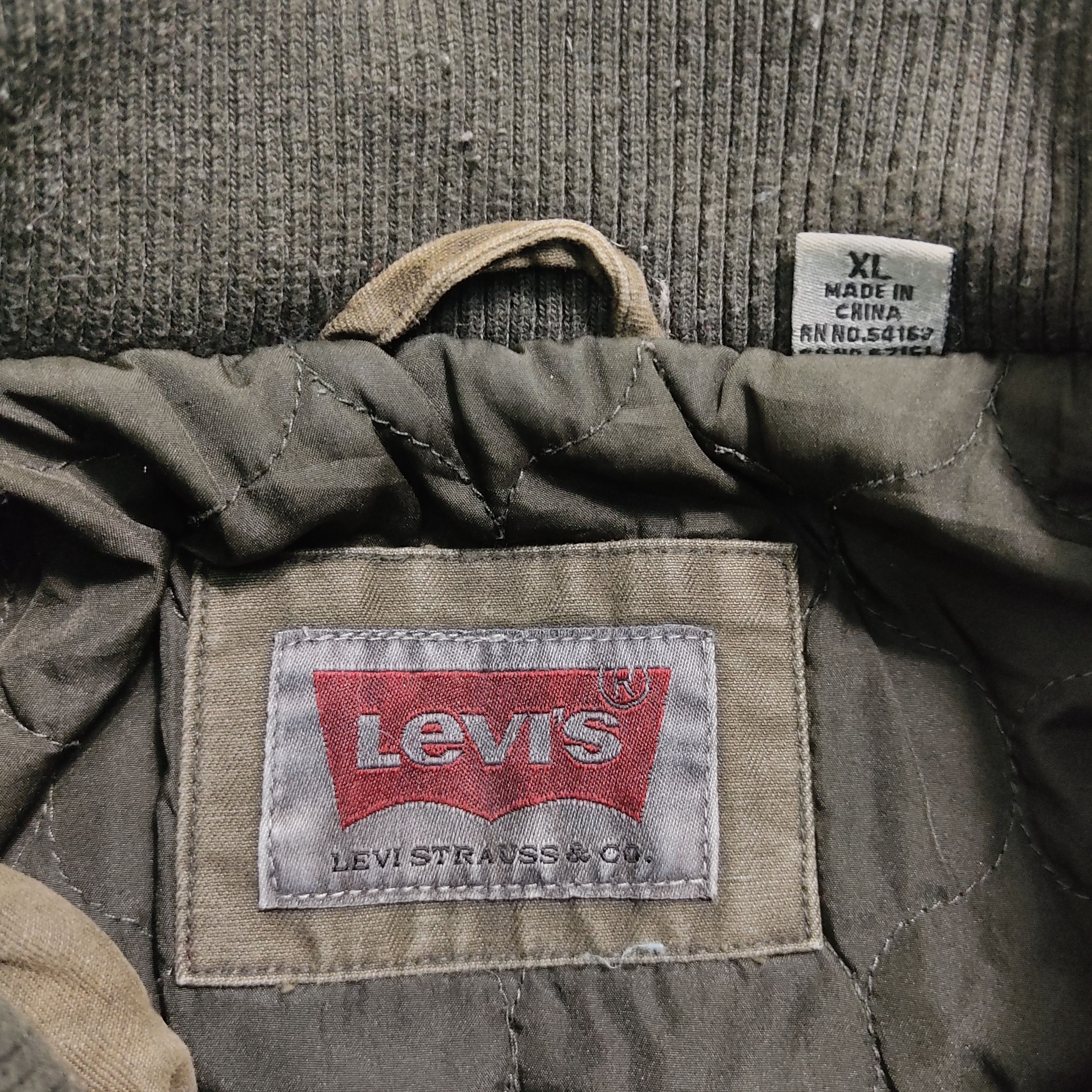 Levi's Khaki Military Field Jacket - 12
