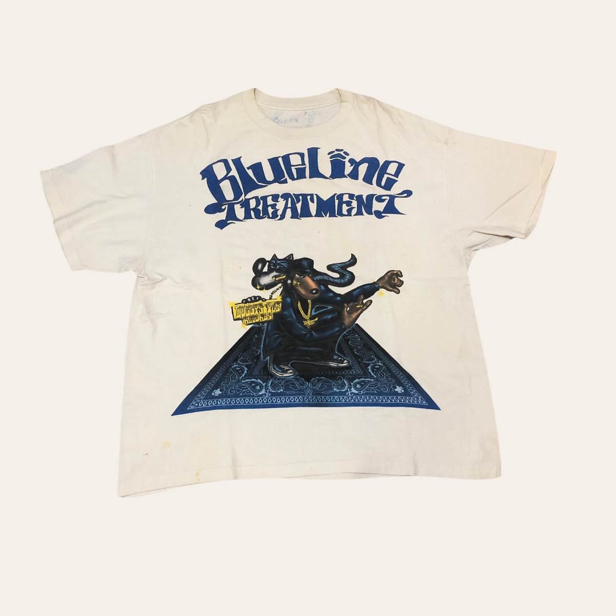 Vintage - Vintage Snoop Dog Bluelime Treatment Album Hip Hop T-Shirt - 1