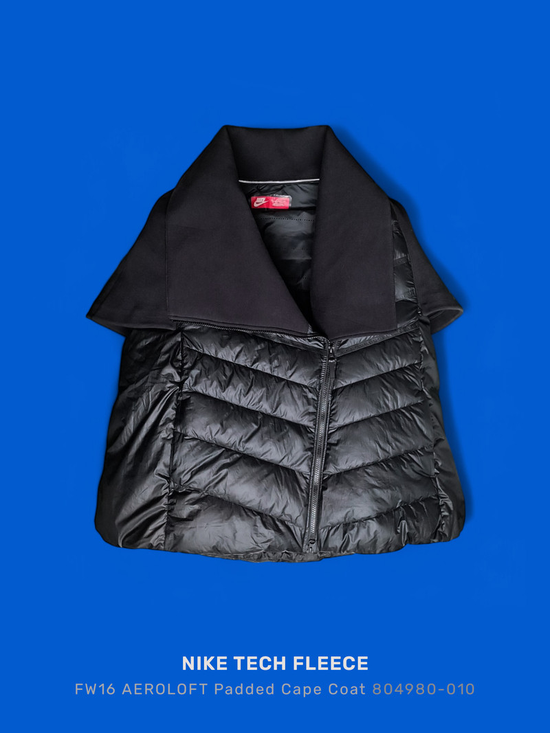 Nike Fall/Winter 2016 Women's Tech Fleece AEROLOFT Padded Cape