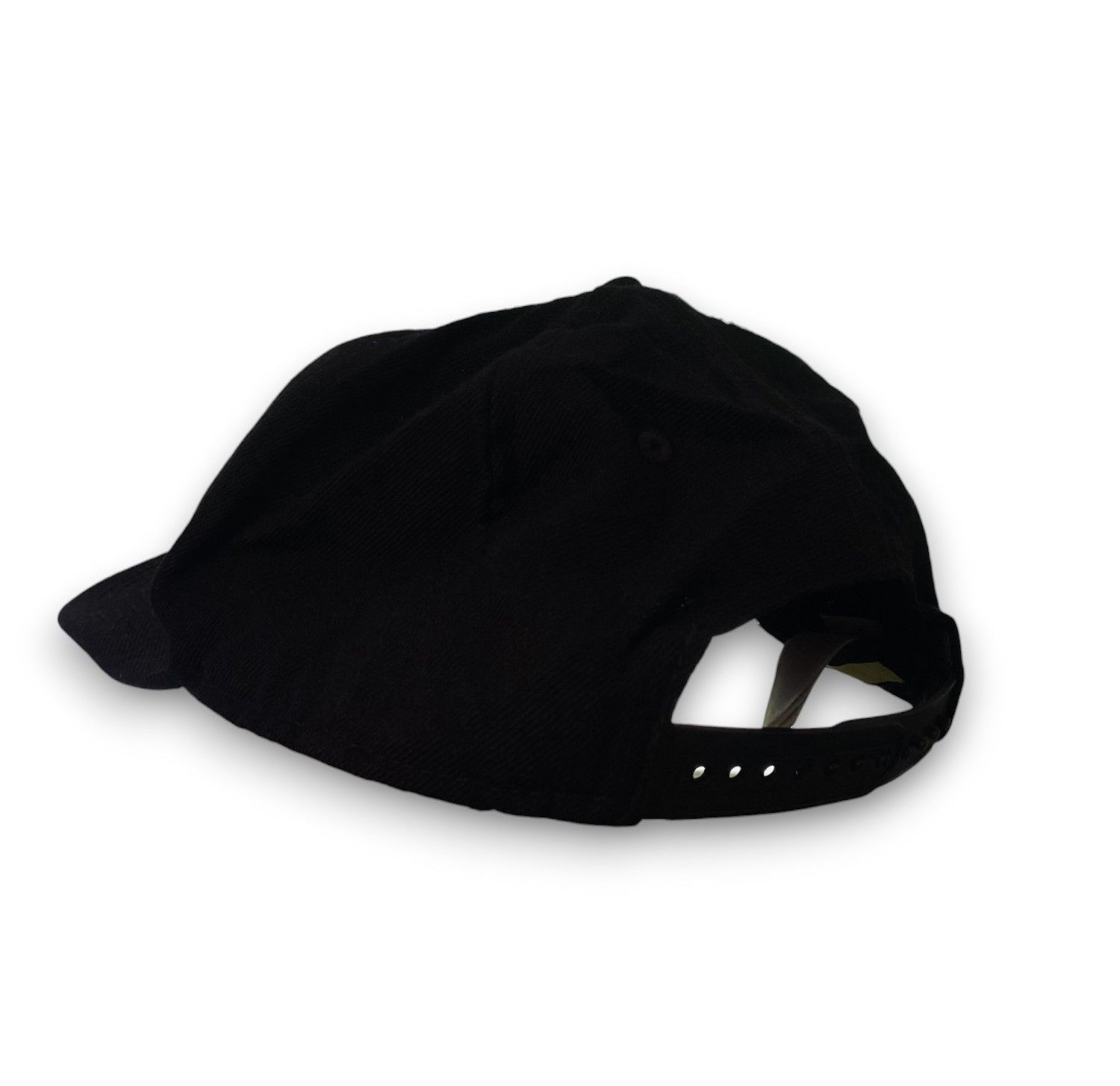 Nike Cap Hat Big Logo Swoosh Vintage Y2K Streetwear Black - 5
