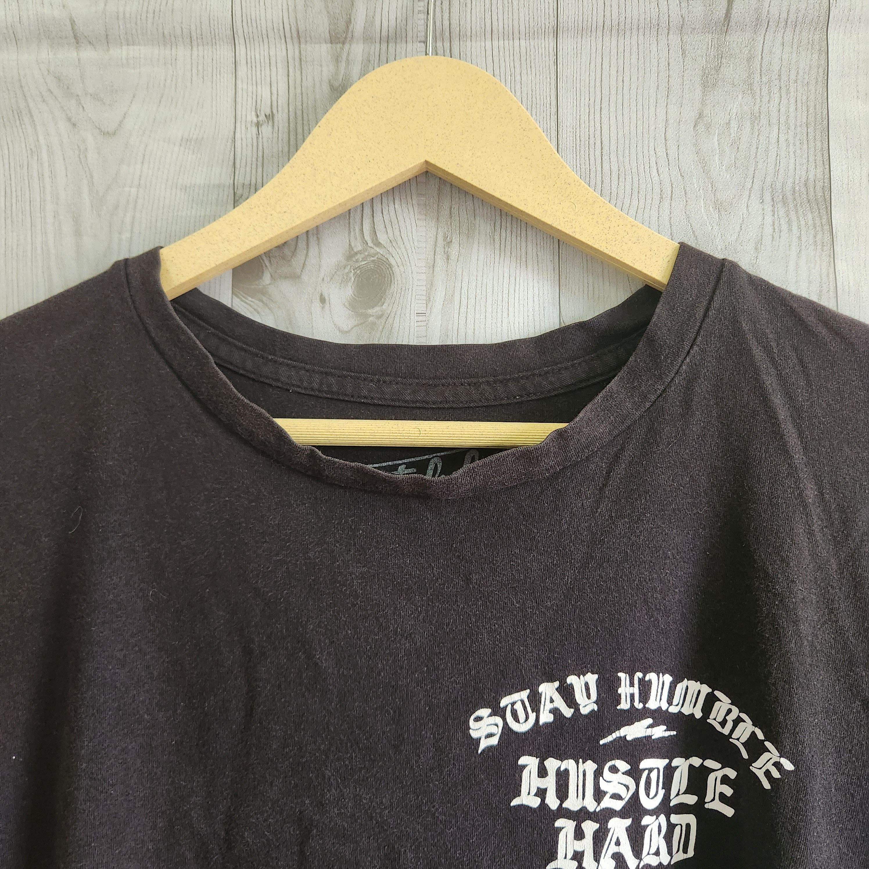 Humor - Grateful Stay Humble Hustle Hard TShirt Made In USA - 15