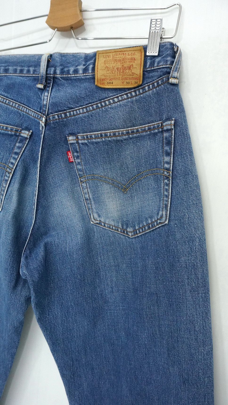 Levi's 504 Japan Vintage 90s Midwash Jeans LF13 - 10