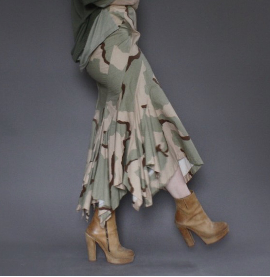 SS 2006 Military camo skirt - 2