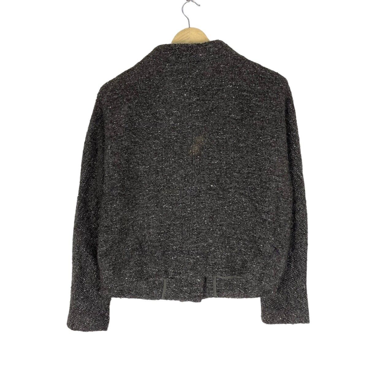 🌟ISABEL MARANT MOHAIR CROPPED BUTTON JACKET - 5