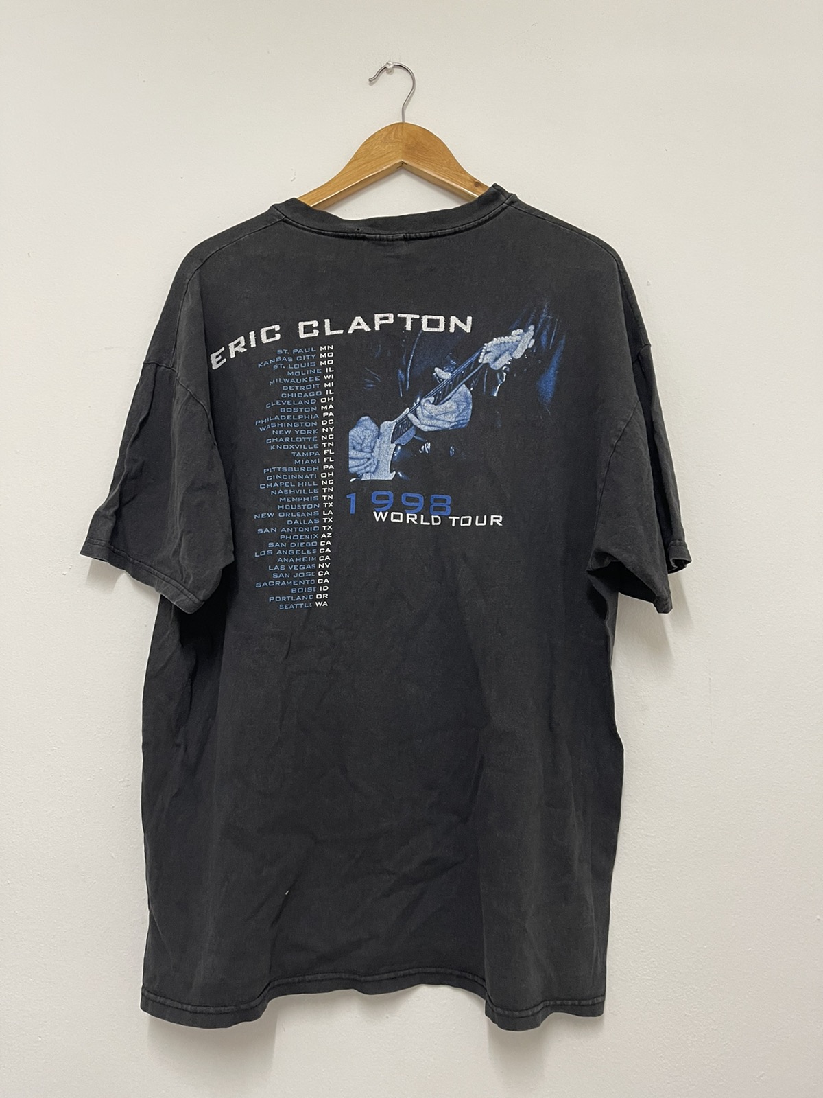 Vintage - Vintage Eric Clapton “ World Tour 1998 Tee A1 - 3