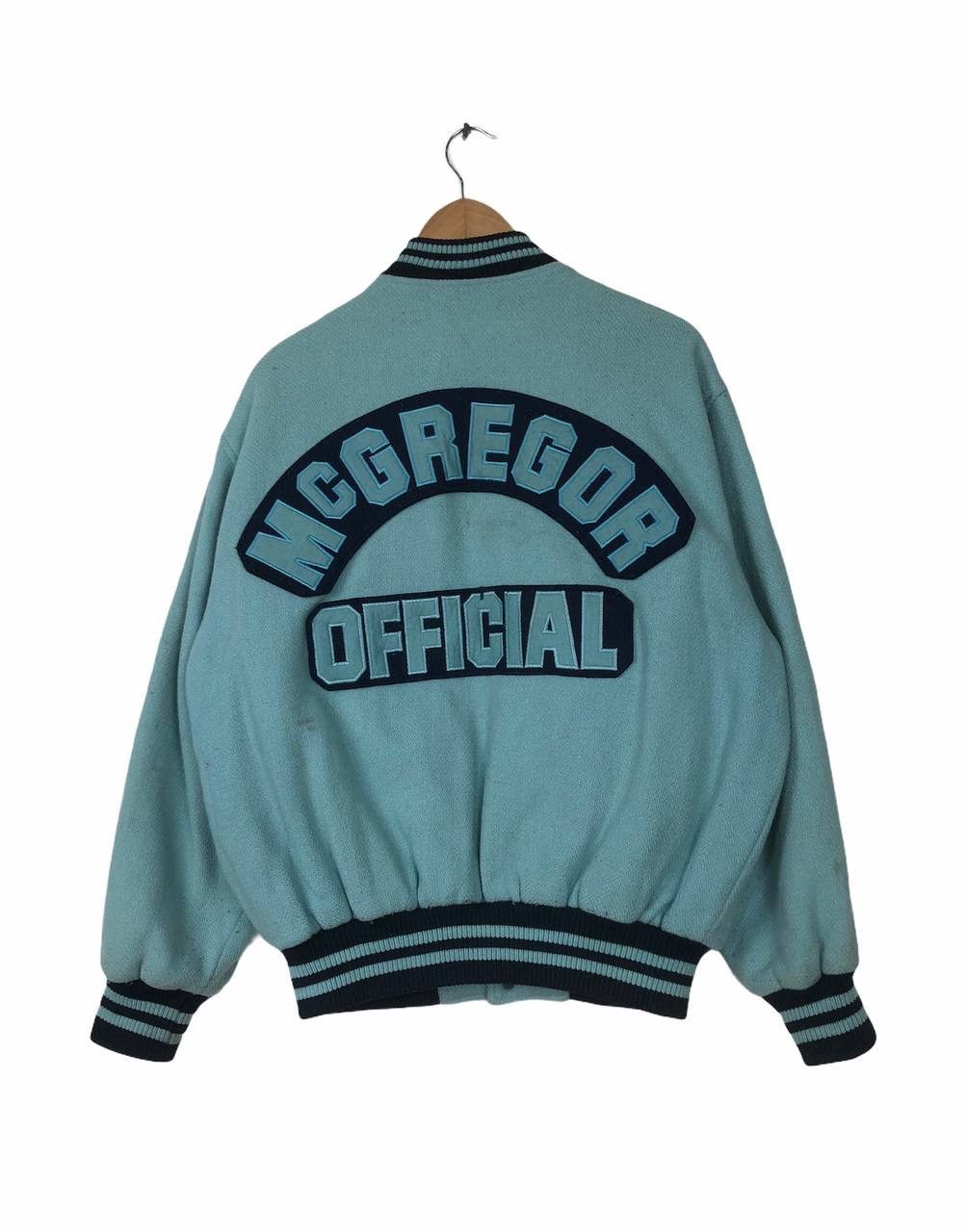 Vintage McGREGOR OFFICIAL Varsity Wool Jacket BIG LOGO - 1