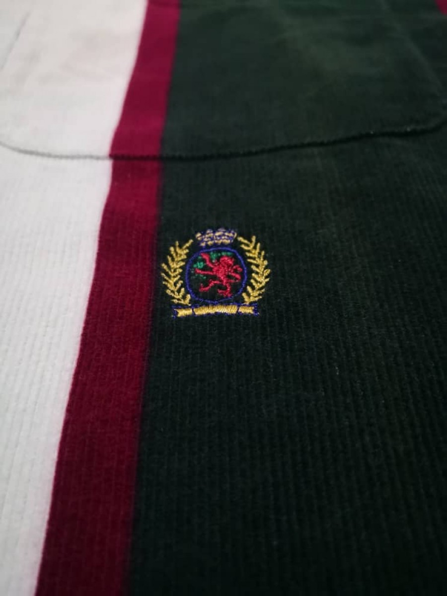 Tommy Hilfiger - Tommy HIlfiger Stripes Corduroy Button Up Shirt - 4