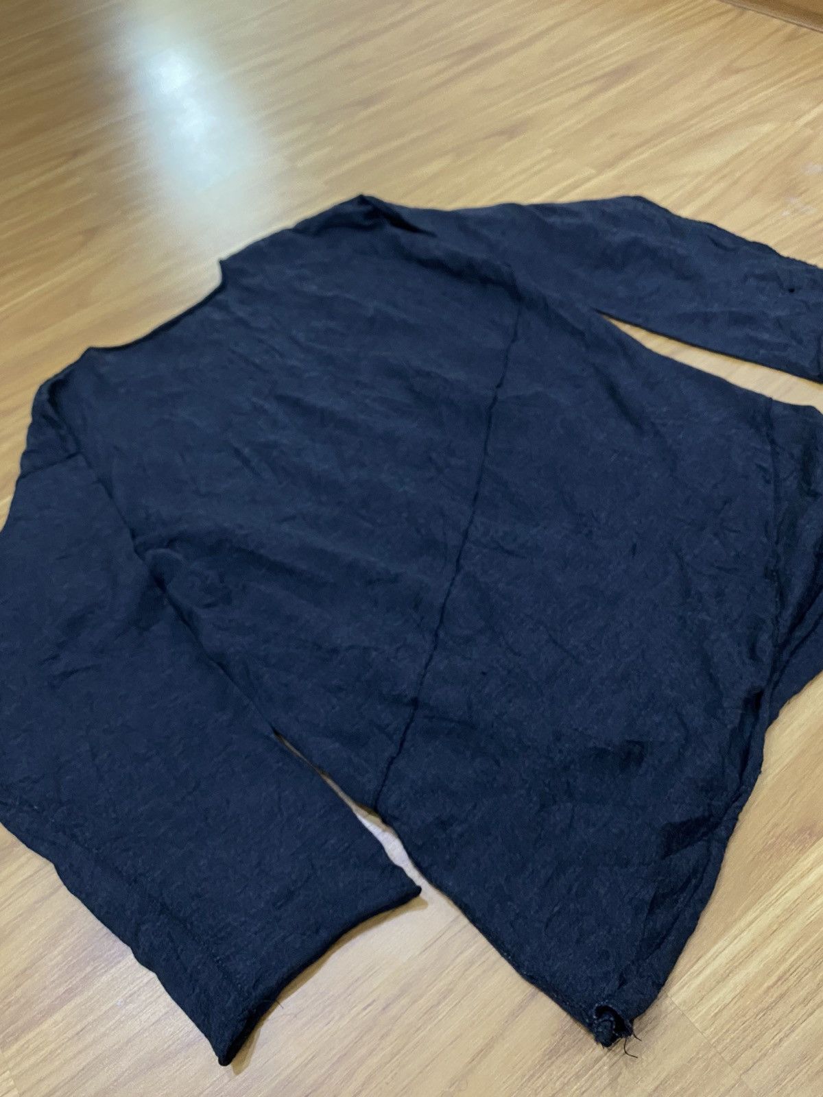 AW91 Rei Kawakubo Cut And Sew Wool Sample L/S Shirt - 8
