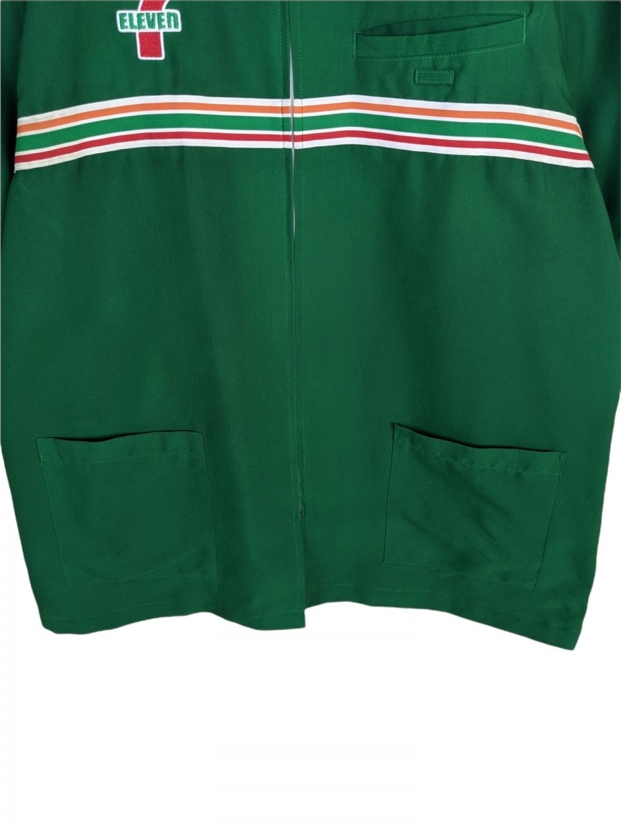 Streetwear - Vtg 7 Eleven Japan Store Staff Short Sleeve Shirt - 4
