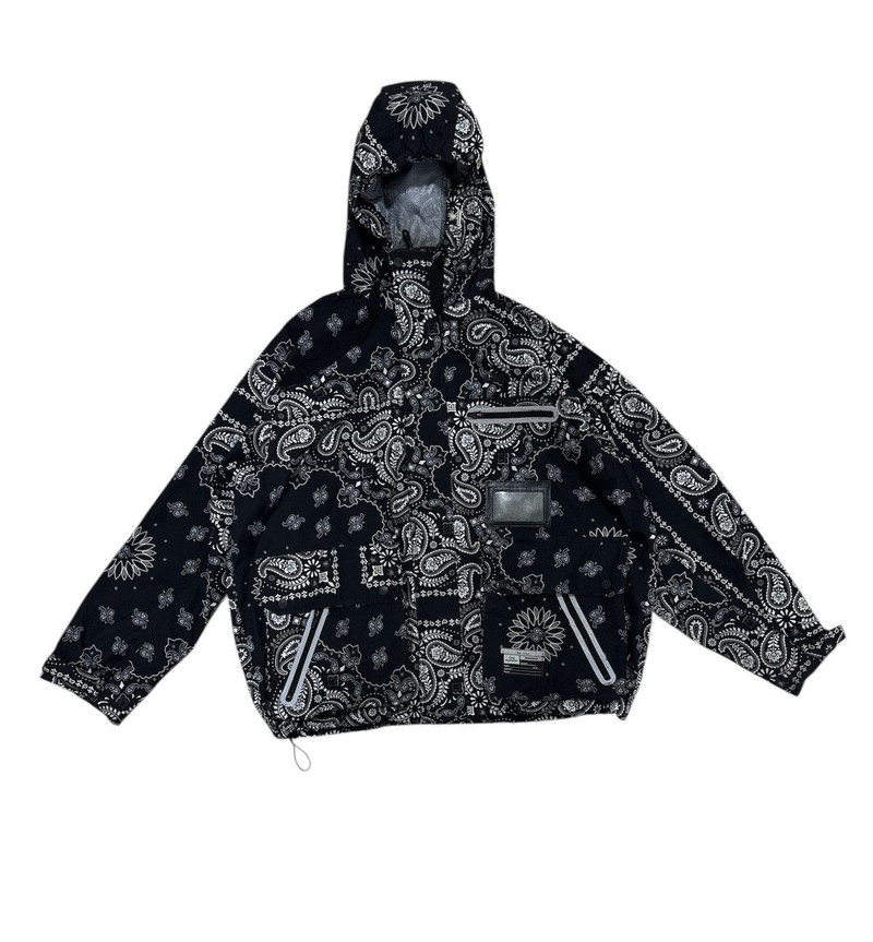 Miharayasuhiro Paisley Pattern Bandana Mountain Jacket GU - 1