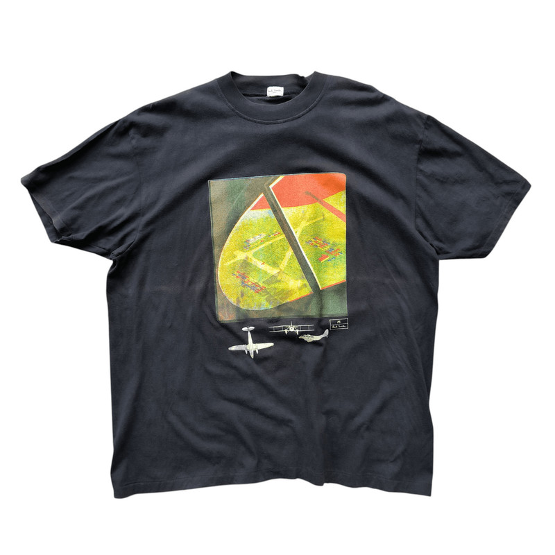 Vintage 1990s Paul Smith Air Plane Tee - 1