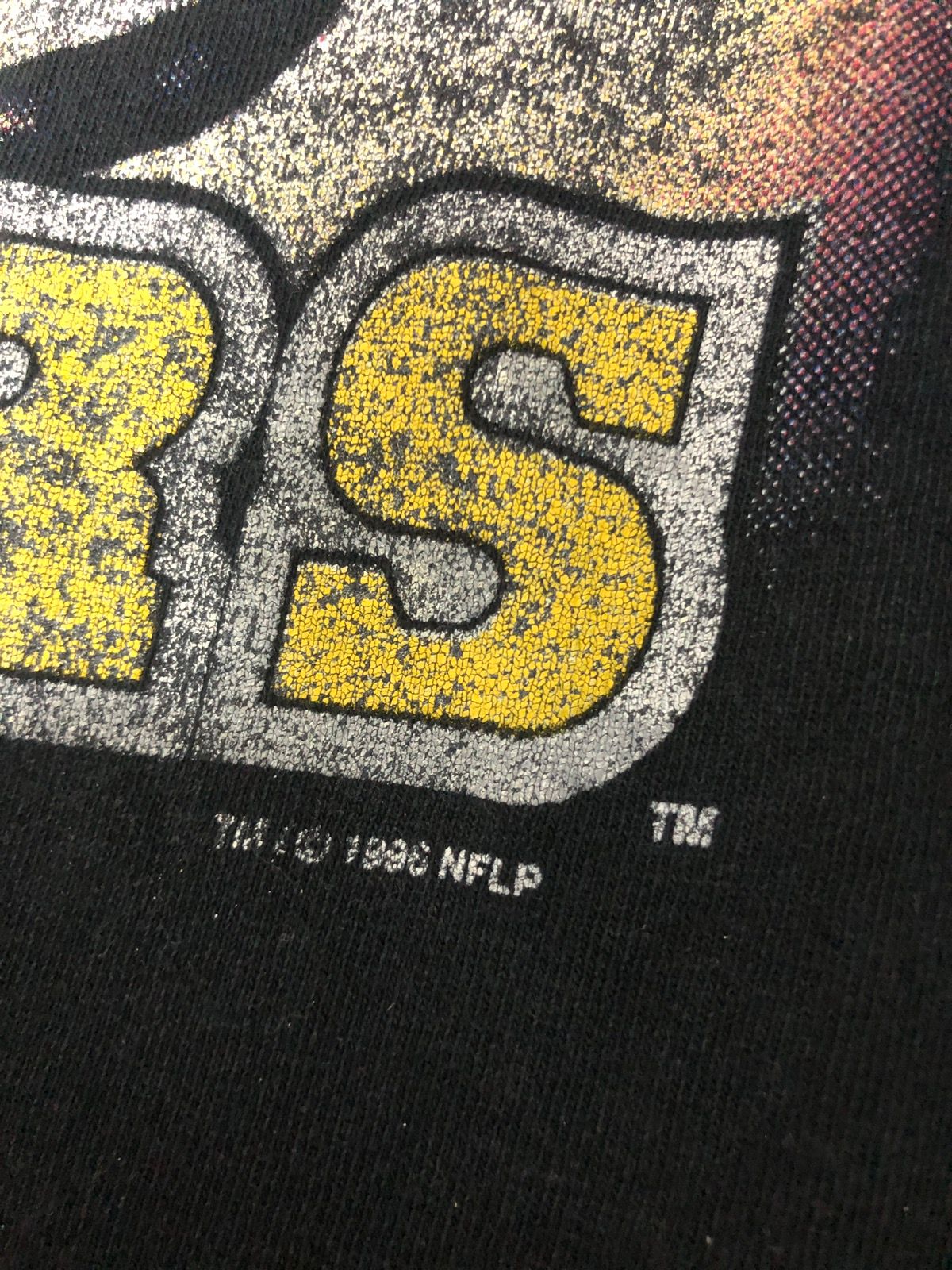 Vintage Pittsburgh Steelers Nicely Faded Tshirt - 5