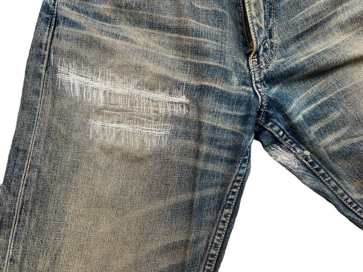 Vintage Levi’s 503 Distressed Rusty Denim Jeans 30x32 - 10