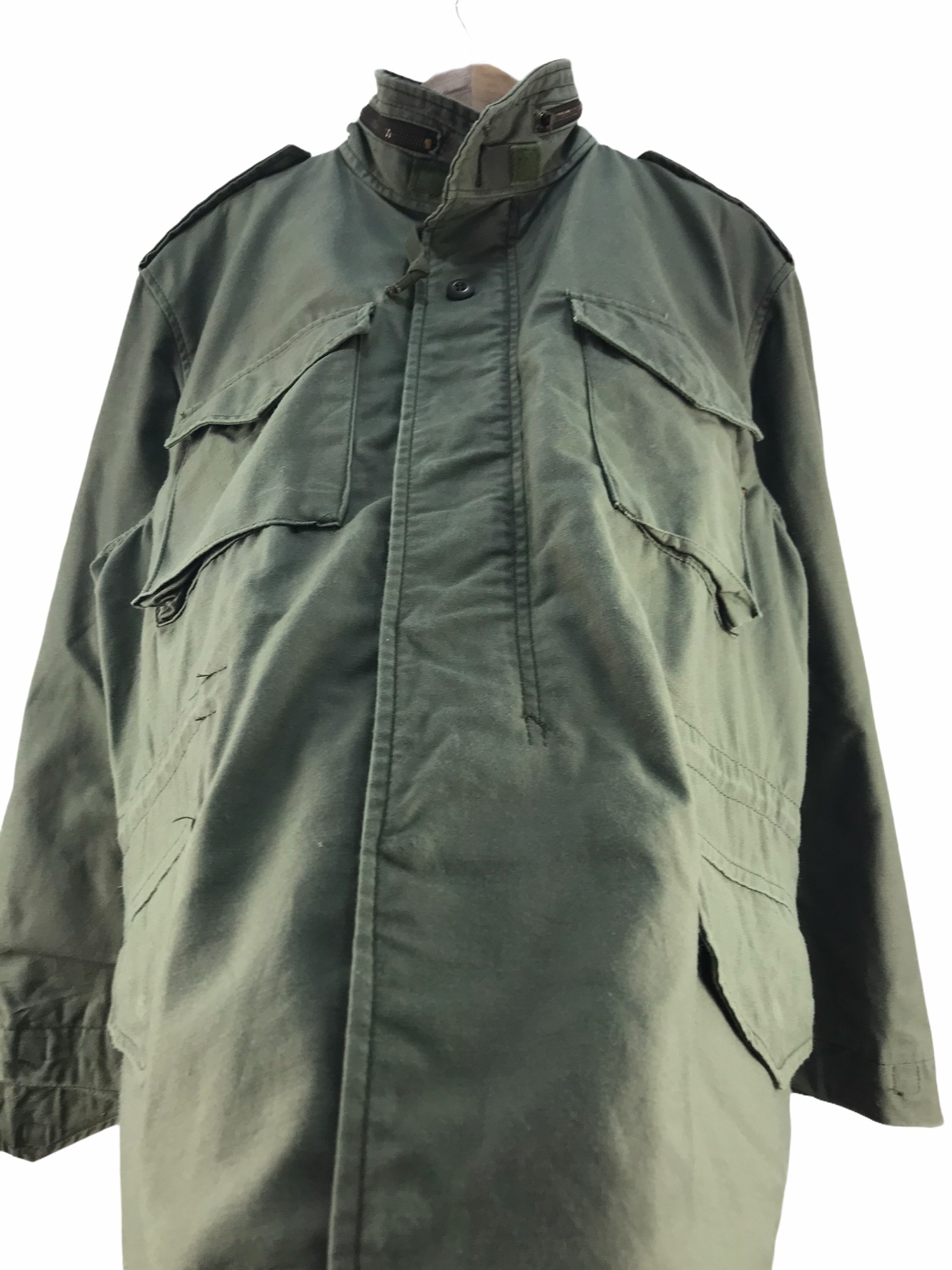 Alpha Industries - Vintage Alpha Industries Coat Mans Field Military Jacket - 6