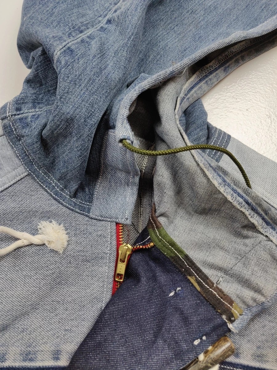 Denim Jacket - Final Drop! Atelier Revenge Reconstruct Patchwork Jkt - 6