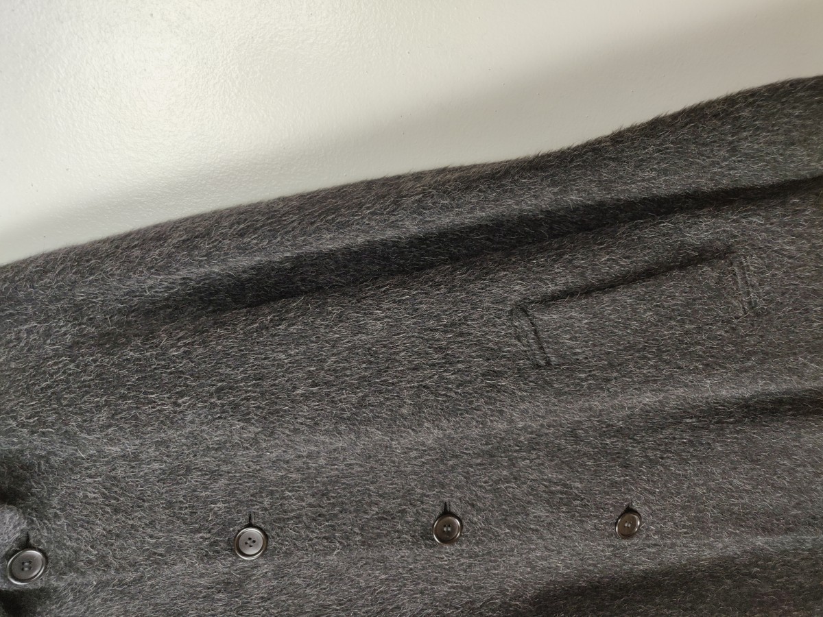 Archival Clothing - Archival Wool Long Coat Heavy Jacket - 5