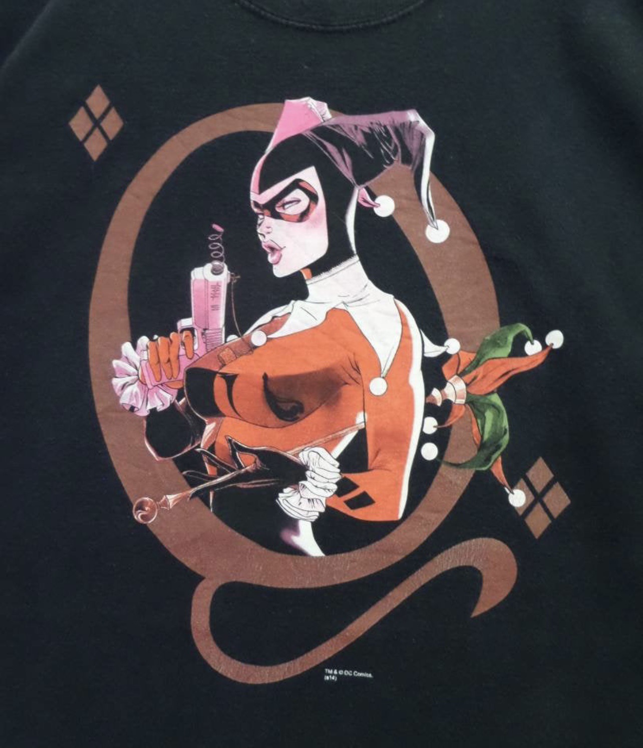 Movie - vintage Joker Harley quinn tshirt streetwear movie tshirt - 4