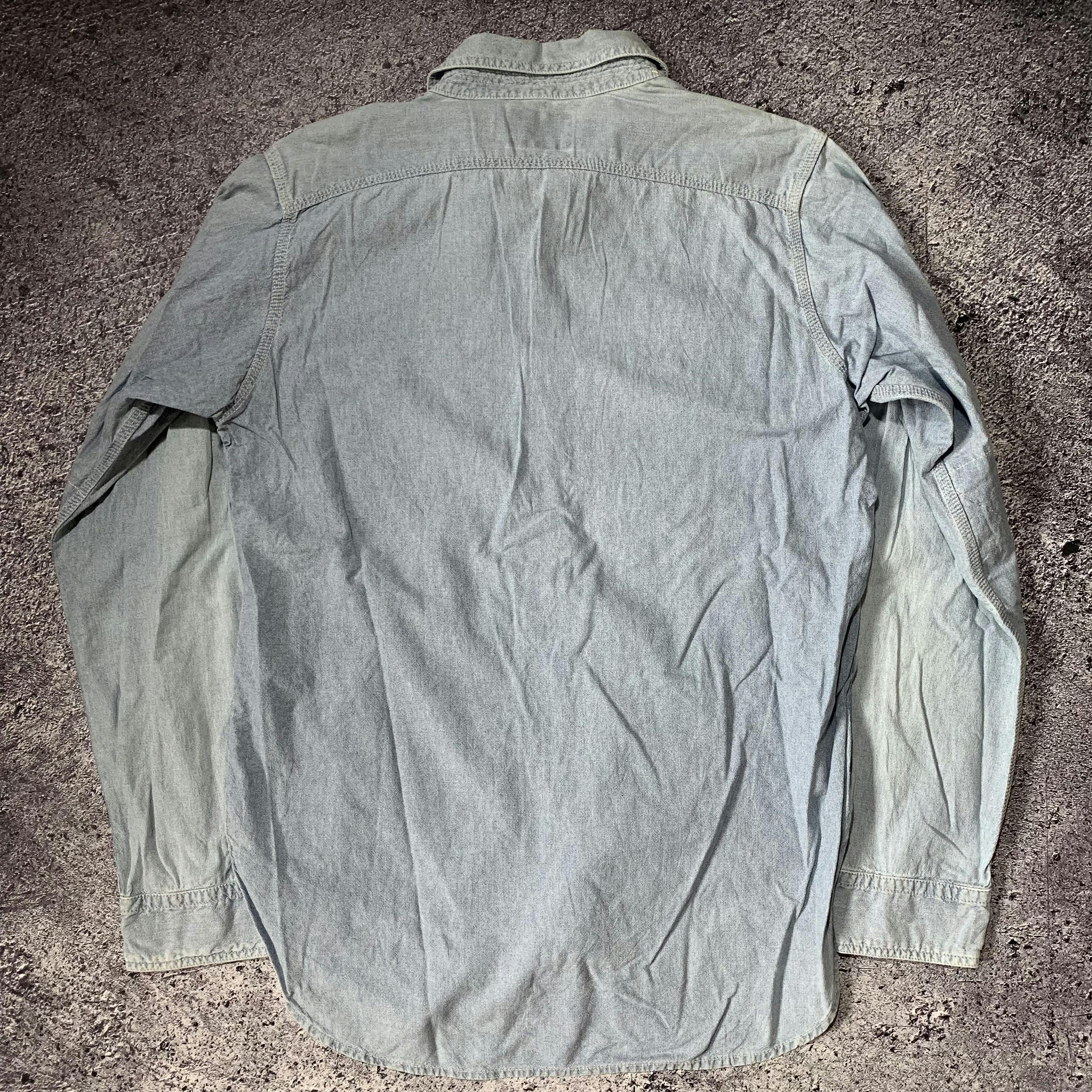 Engineered Garments by Nepenthes Ny Washed Denim Shirt - 5