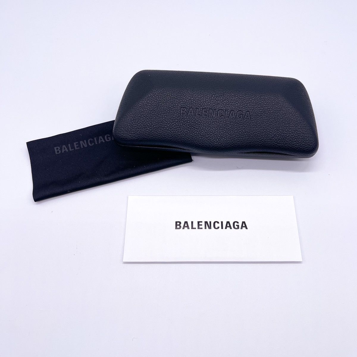 NEW BALENCIAGA BB0072S 001 BLACK WOMEN SQUARE SUNGLASSES - 12