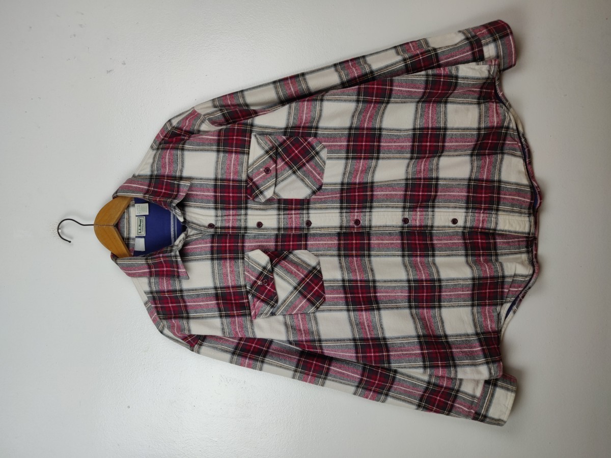 L.L. Bean - Timberline Flannel Jacket Checked Travis Scott - 2