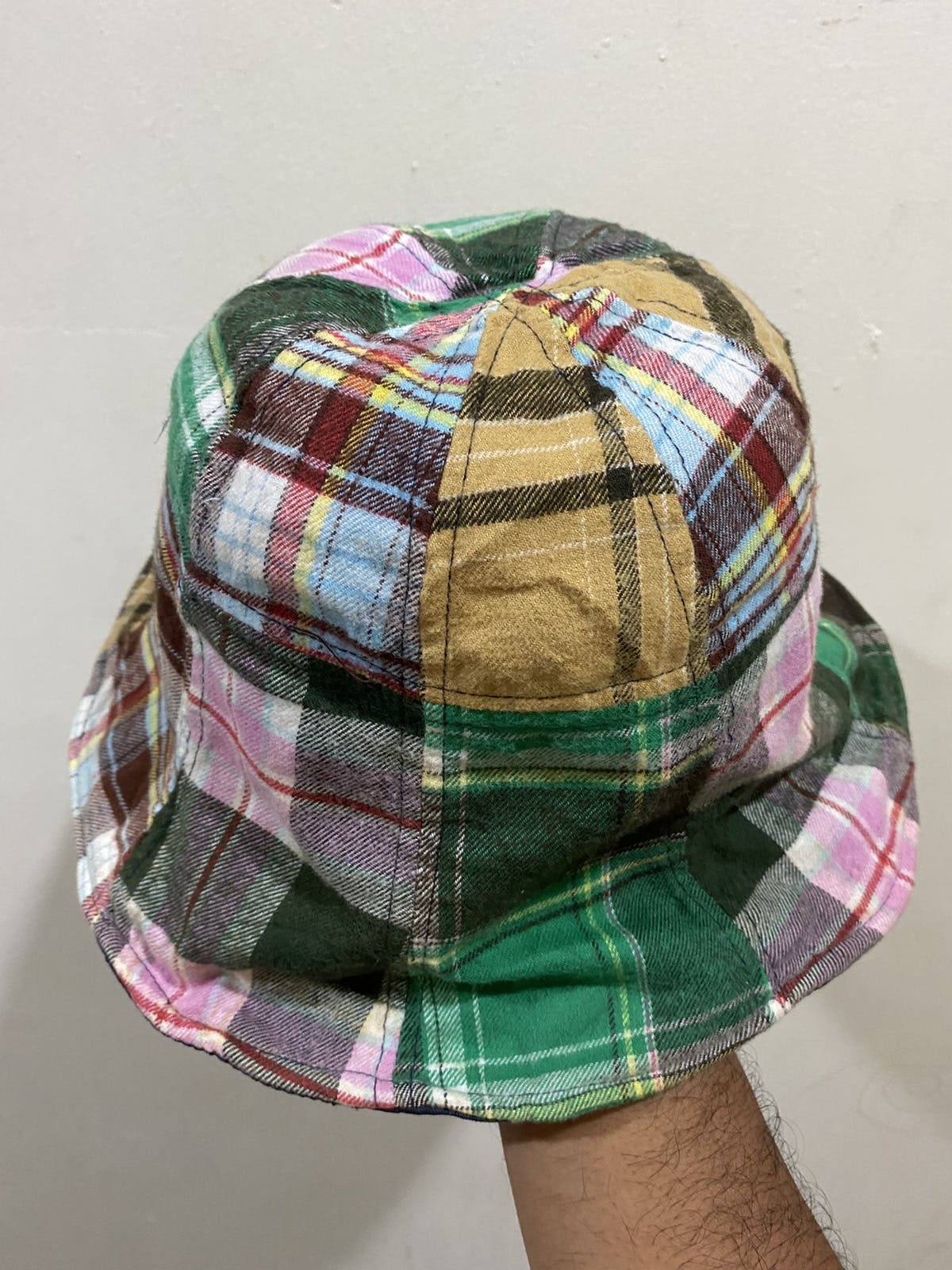 🔥Vintage🔥 Sublime Plaid Patchwork Designer Bucket Hat - 3