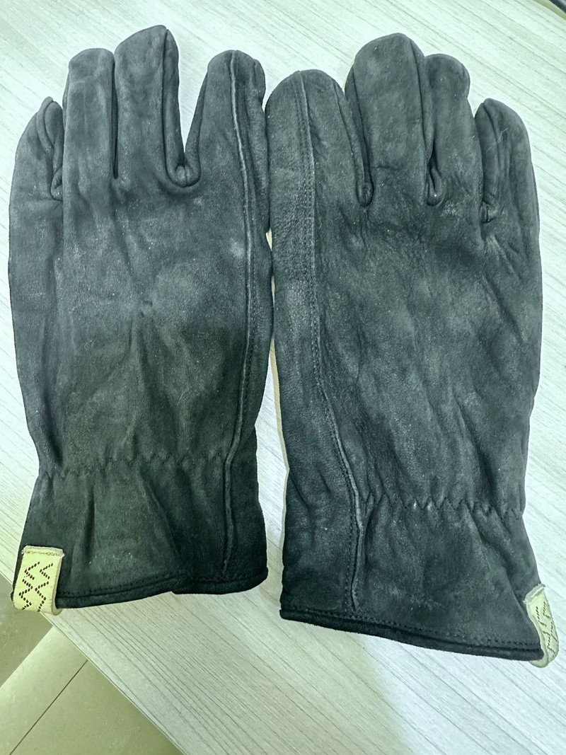 Visvim Veggie Lamb Suede Gloves Size: M/L - 1