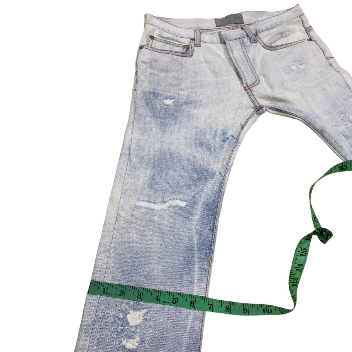 Dior Homme SS06 Dirty Snow Denim Jeans - 22