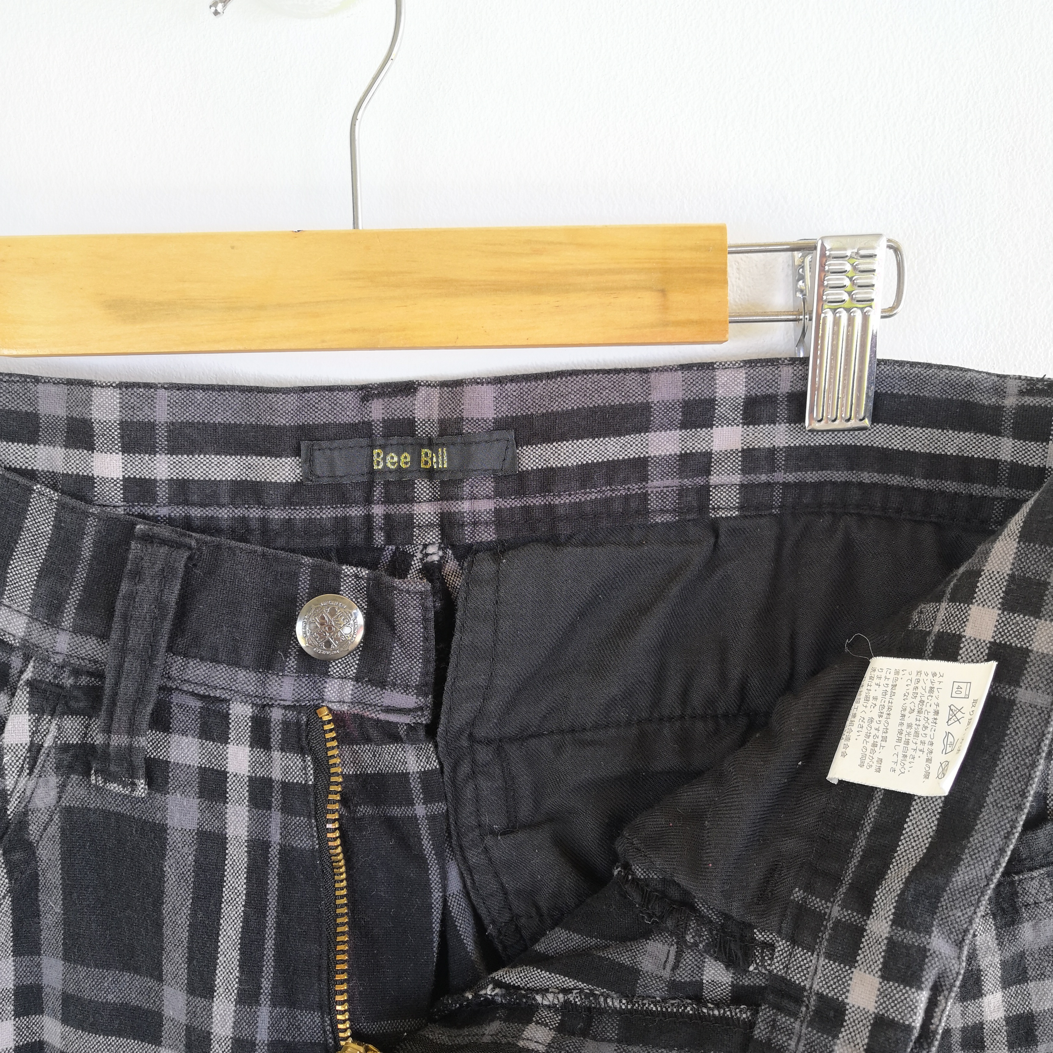 Vintage - Tartan Plaid Cargo Pants Punk Bondage Trousers Pants - 8