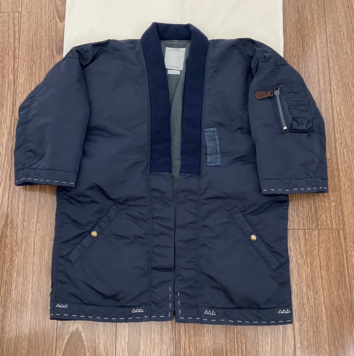 visvim VISVIM 16AW SPOT SANJURO KIMONO DOWN JKT | ubvintage | REVERSIBLE