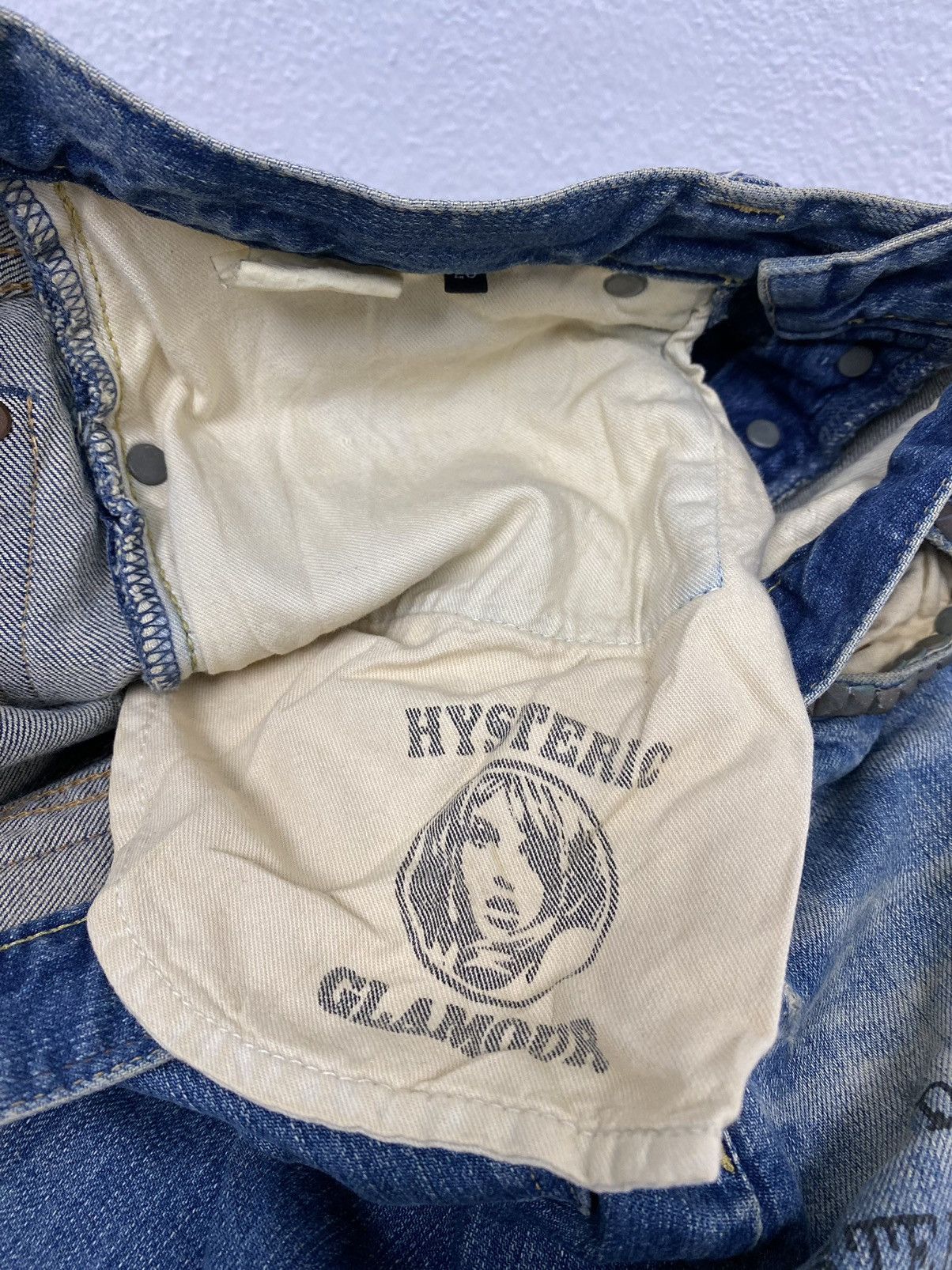 Hysteric Glamour "Do You Wanna Have Fun Tonight” Denim Jeans - 15