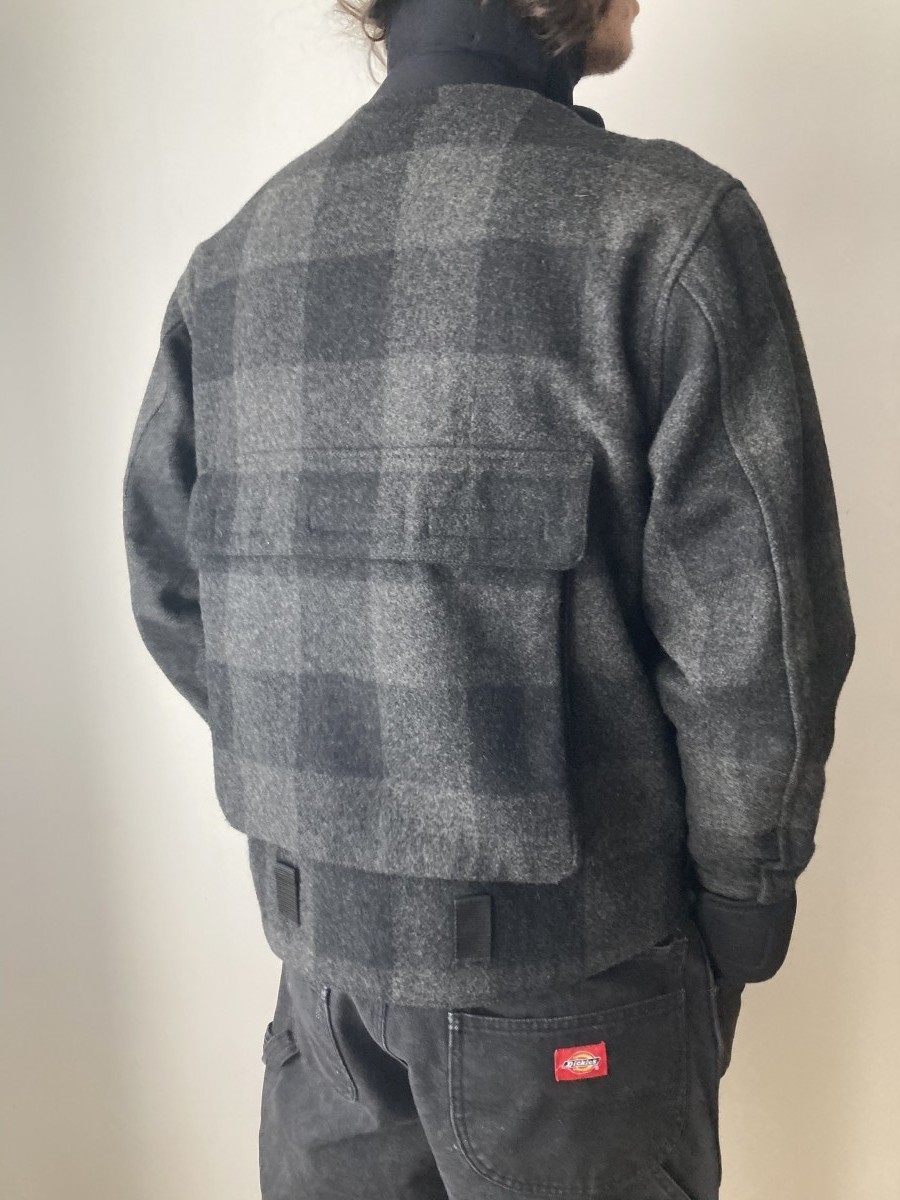 general research 1996 FISHING CARGO POCKET black JACKET - 14