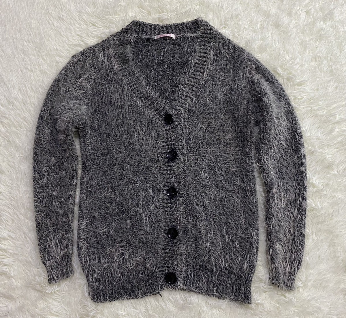 Cardigan - Sharera Cozy Mohair Sweater Cardigan - 3