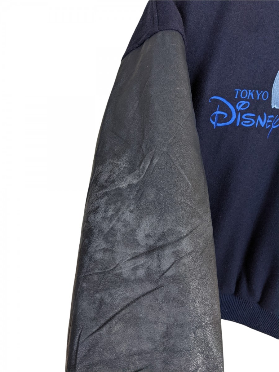 Disney - Vtg Varsity Jacket Bombers Leather Outerwear - 8
