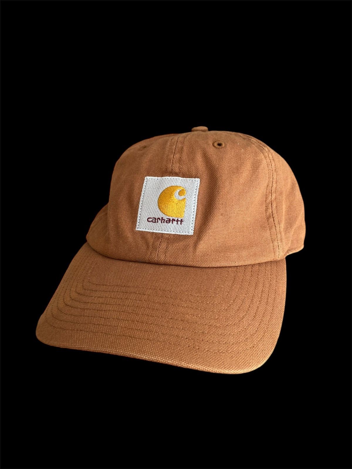 Carhartt Cap Hat Work Flex Canvas Cap A146 BRN - 1