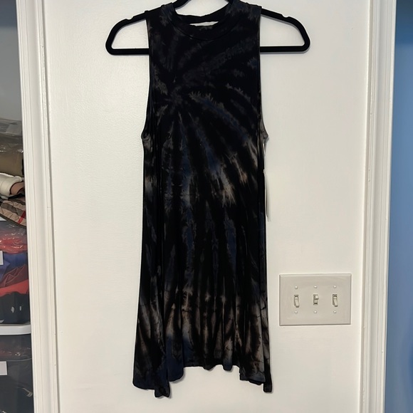 Vintage Havana Sleeveless Tie Dye Sleeveless Dress - 1