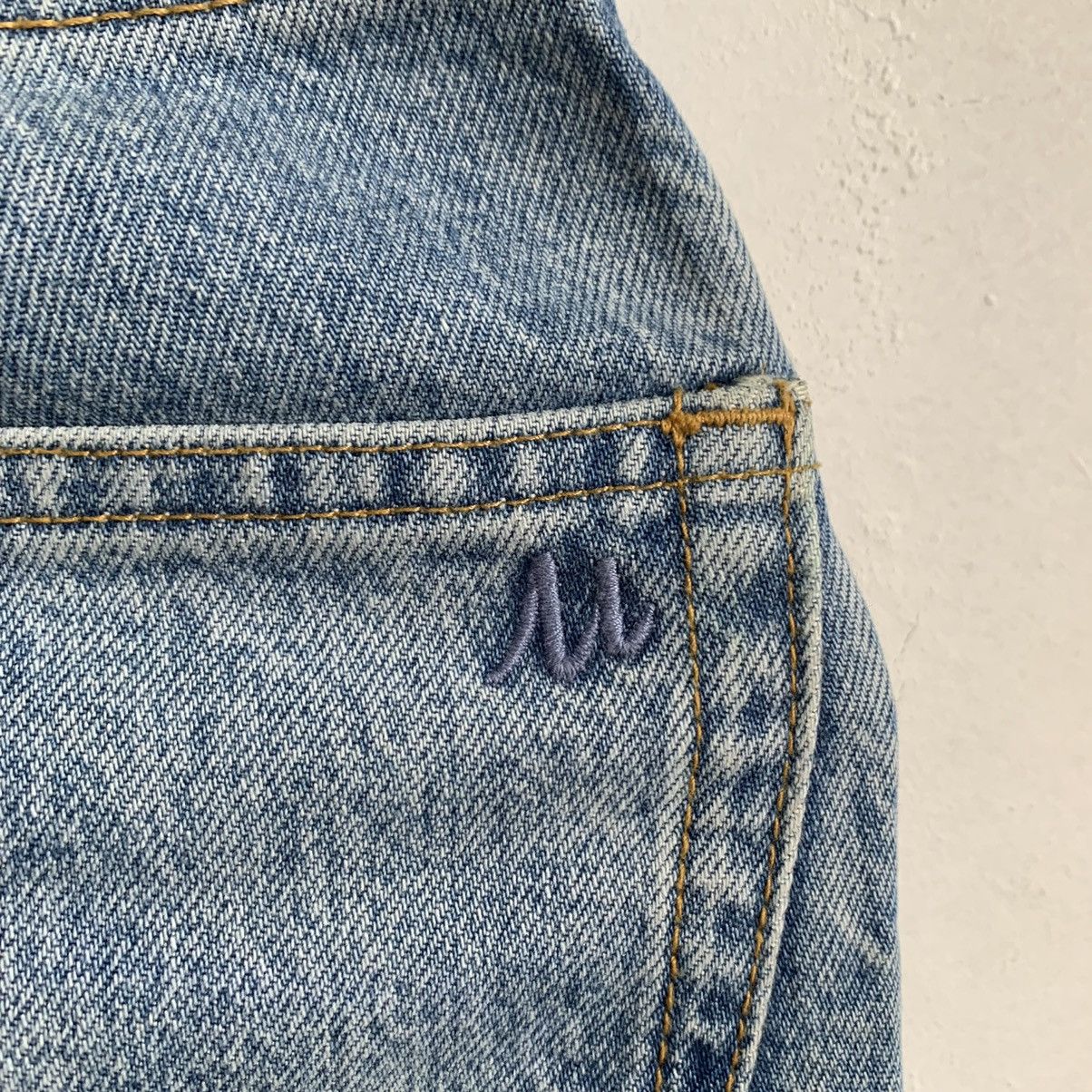 Vintage - Milan Owen Flare Denim Jeans - 7