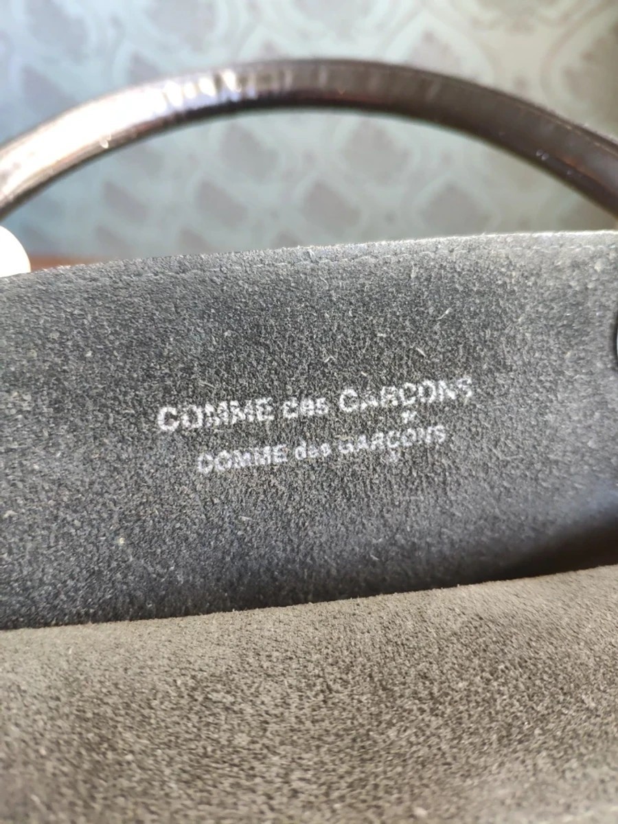 ARCHIVE ! CDGxCDG patent leather bag - 3